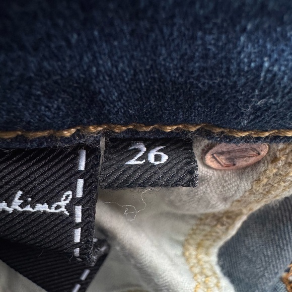 7 For All Mankind / Dark Blue Denim Jeans - Picture 9 of 9